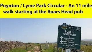 Lyme Park Circumnavigation. An 11 mile circular walk starting at the Boars Head pub in Poynton