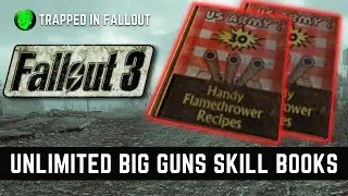 How To Use Big Guns Skill Book Glitch In Fallout 3