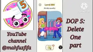 Dop 5 level 296 || 🎮🌀🎮 Delete one part, offline gameplay, walkthrough, Android, ios || @MahfuzFIFA