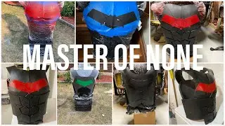 DIY BATMAN COSPLAY COSTUME ARMORED ABS PT 1