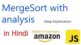 Merge Sort in a simple and clear way. 