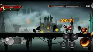 Stickman Legend : Shadow War Offline Game. Upgrade All Weapons And Skill  Level :- { 1-4 } #Stickman
