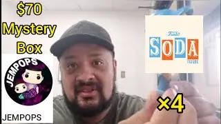 70$ Jempops Mystery Box and 4 Sodas