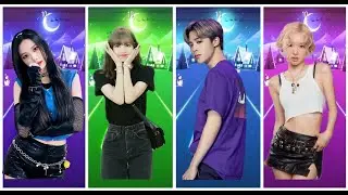 Jisso Lisa BTS Mars Apt Song Tiles hop edm rush