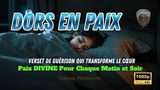 🌙 Dormez en Paix | Verset Coranique pour une Nuit Paisible et un Sommeil Profond