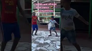 African team dance competition with Indian-#family #india #shortvideo #africa#ytlovers #viral #dance