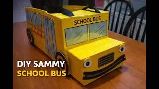 DIY Sammy the School Bus Costume for Halloween