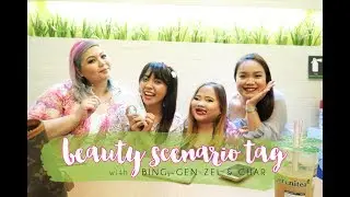 Beauty Scenario Tag w/ Bing, Gen-zel & Char | yettezkiedoodle