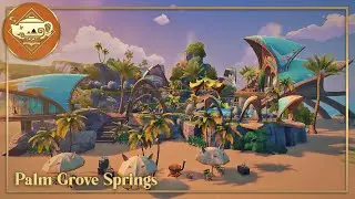 🏝️🧉 Palm Grove Springs | Serenitea Pot | Genshin Impact | 原神
