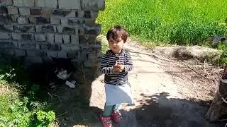 Our village life me my son m.zain