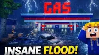 SCHOOL PARTY CRAFT &ndash; HUGE LUXURY INSANE FLOOD  IN CHAOS AS CITY FLOODS IN DEADLY STORM! 