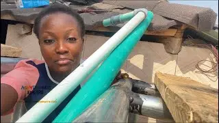 I WANT TO COME DOWN 😭😭 | WHAT A MANHOLE LOOKS LIKE IN MY MANSION HOUSE IN IBADAN NIGERIA 🇳🇬