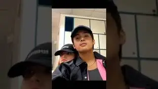 KD ESTRADA and Alexa Ilacad with Justin kumu live