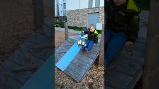 The Smallest Slide-Would you slide down? #shorts #slide
