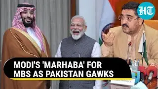 'Marhaba' In Delhi As Modi, MBS Plan Middle-East Corridor, Rupee-Riyal Trade | Watch
