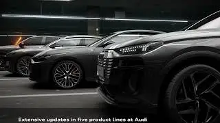 Updates for five Audi model series: more emotion, comfort, and features in store