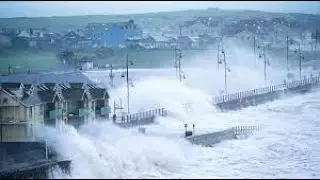Warning says Storm Agnes could blow a person with 80mph hurricane strength winds