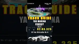 GT7 Track Guide Yas Marina Week 50 GT Citroen GR4