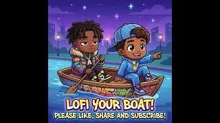 Row Row Row Your Boat | Calm Lofi Nursery Rhyme for Sleep & Learning | Lofi Kids Club