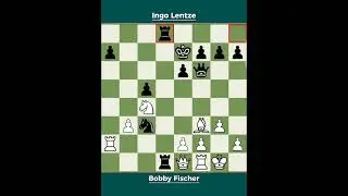 Bobby Fischer vs Ingo Lentze ◉ Simul Exhibition, M&uuml;nster 1970