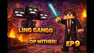 Ling Gango Ep.9- Juiced up wither...(Minecraft modded survival lets play)