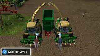 Make silage in Fs14 | Fs14 Multiplayer | Timelapse |