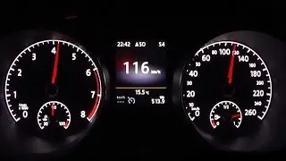2016 Volkswagen Golf Sportsvan 1.4 TSI DSG BMT 150 HP 0-100 km/h Acceleration