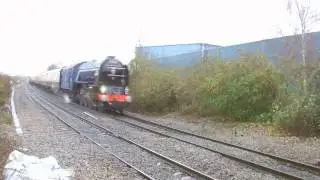 BR Blue 60163 with 1Z27 at Patchway 24.11.12