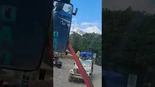 beautiful view but very dangerous road Nepal 🇳🇵🇳🇵Dang to Salyan yatra#@
