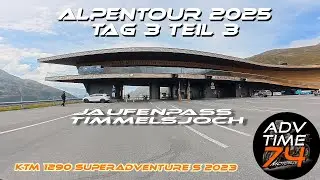 TIMMELSJOCH UND JAUFENPASS | KOMMT JETZT DER REGEN ? | KTM 1290 SUPERADVENTURE S 2023