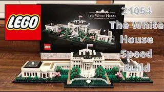 LEGO Architecture 21054 The White House Time-lapse Speed Build