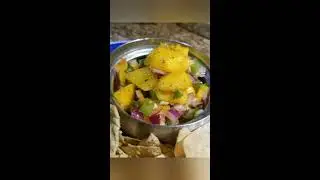 EASY SIMPLE Mango salsa