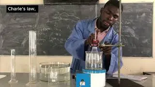 CHARLES LAW EXPERIMENT