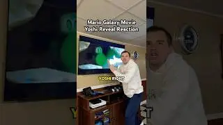 Super Mario Galaxy Movie Yoshi Reveal Reaction! 🥚