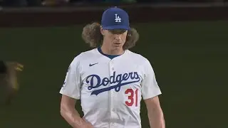 Tyler Glasnow Strikes Out 8 Batters in 5 Scoreless Innings vs Braves!