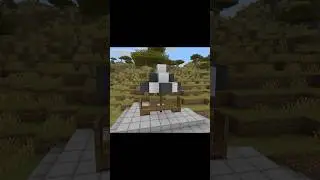 Simple Minecraft Outdoor Table!