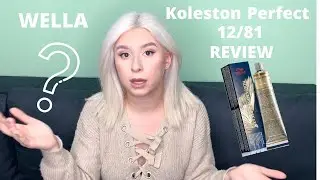Wella Koleston 12/81 Review