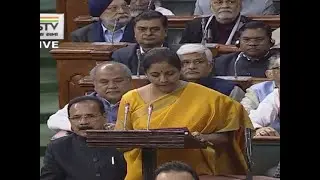 FM Sitharaman begins Budget 2020 speech with tribute to Arun Jaitley for GST
