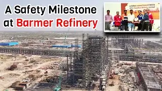 MEIL Honoured with Best Safety Award at Barmer Refinery