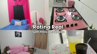 Rotina real sem filtro | Limpeza da casa, organização e vida como ela é