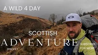 Into the Wild | 4 Days Hiking & Camping in Scotland Galloway forest park | wild camping bothy 