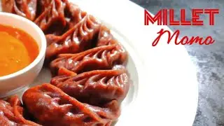 Easy millet momo recipe | millet flour momos