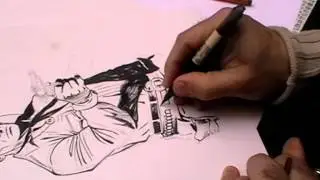 ZAGOR TV: MAURIZIO DOTTI DISEGNA TEX AD ALBISSOLA COMICS
