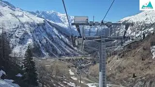 25021 - T&eacute;l&eacute;cabine le Tour  Charamillon (descente) - Balme - Chamonix - FR (74)