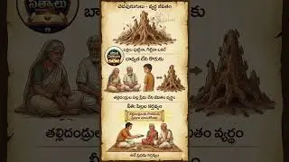 పుట్టలో చెదపురుగులు - కన్నవారిని చూడని కొడుకులు! | Life Lessons | జీవిత సత్యాలు | #jivithasathyalu