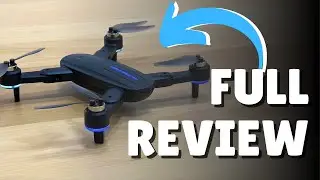FULL REVIEW of CrazyNov FPV Foldable Drone with 1080P HD Camera