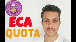 DU Admission 2019 I ECA QUOTA in Delhi University II