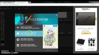Setting Up Pixlr: Opening a URL (Web Editor)