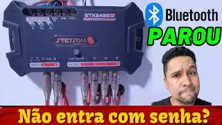 Processador de Áudio Stetsom STX2436BT não conecta mas no bluetooth - COMO RESOLVER