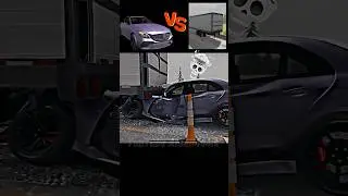 Mercedes e63 Crash Test | Car Parking #carparkingmultiplayer #shorts #assamtezpur #gta5_fivem_tricks